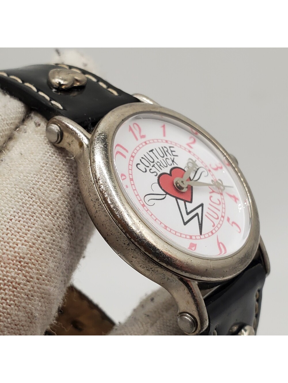 Juicy Couture struck watch JC.22.3.25.0076 Women New Battery Black Band 30mm - Picture 9 of 14